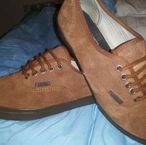 Suede Vans sneakers